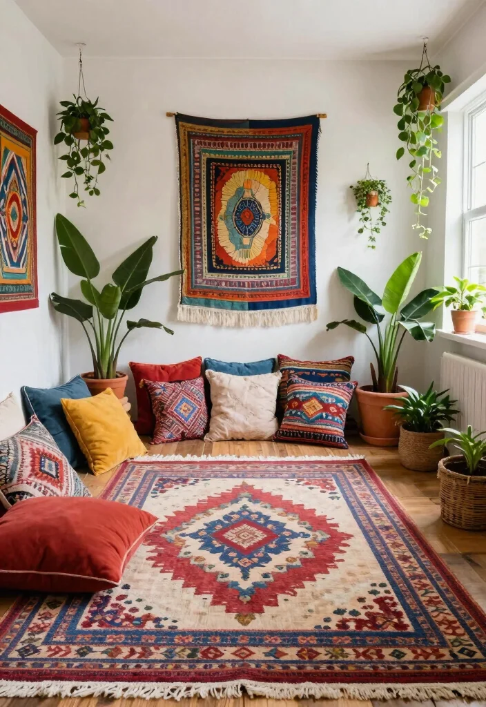 12 Morning Room Off Kitchen Ideas for Casual Dining 7. Bohemian Vibes 0