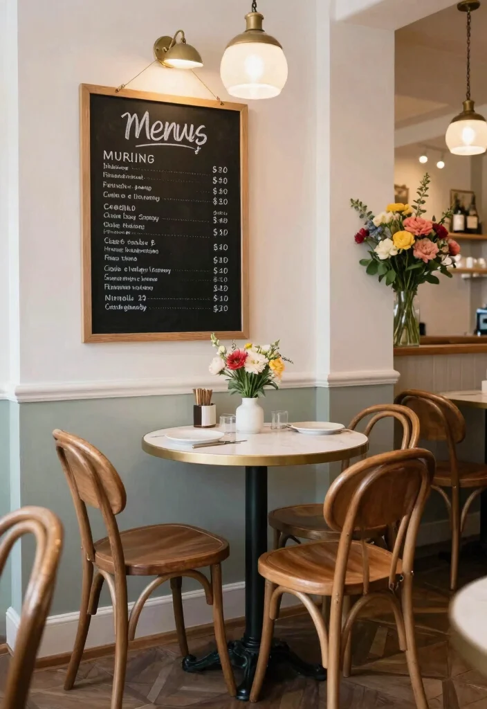 12 Morning Room Off Kitchen Ideas for Casual Dining 8. Chic Bistro Style 0