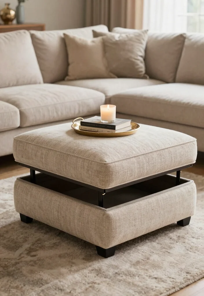 12 One Bedroom Apartment Living Room Ideas That Work 35 12 One Bedroom Apartment Living Room Ideas That Work 5. Ottoman Storage Solutions 0