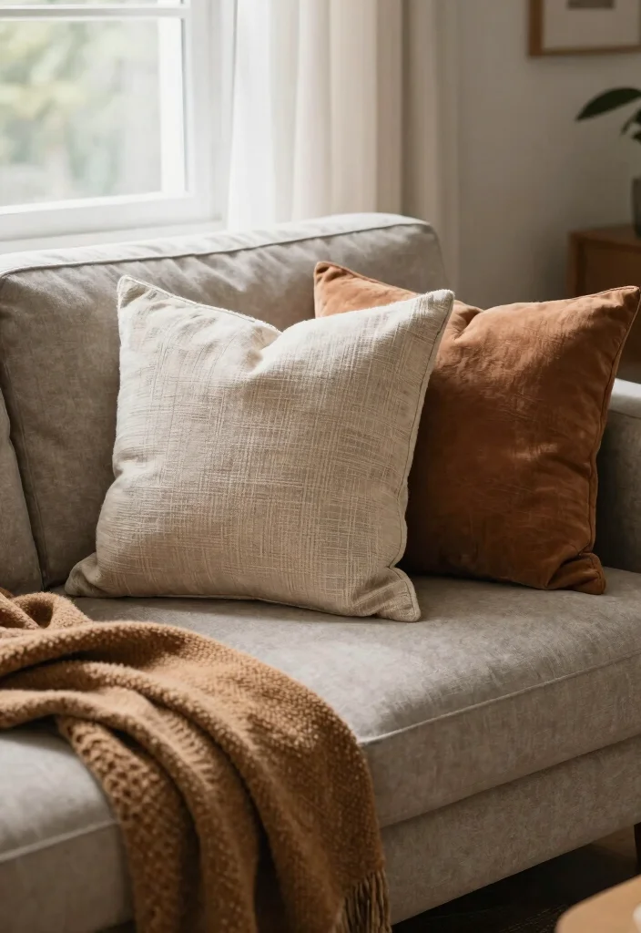 12 One Bedroom Apartment Living Room Ideas That Work 48 12 One Bedroom Apartment Living Room Ideas That Work 8. Textured Throw Pillows 0