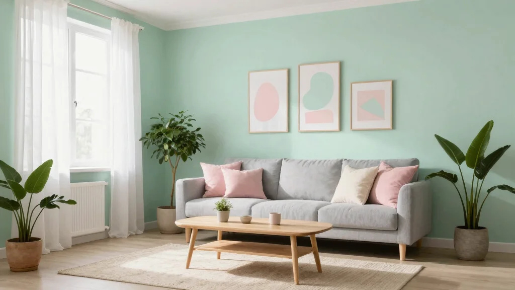 12 Pastel Living Room Ideas with Gentle Color
