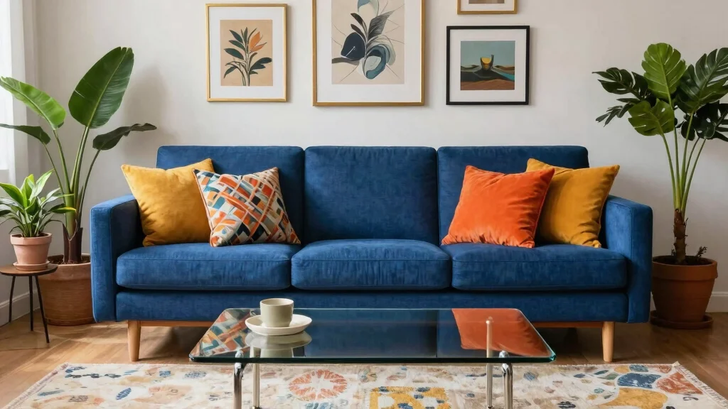12 Royal Blue Couch Living Room Ideas with Bold Style