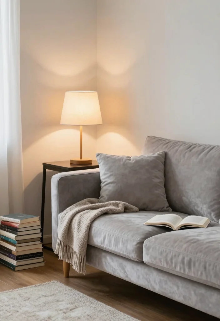 12 Velvet Couch Living Room Ideas with Rich Texture 12. Creating Cozy Nooks 0