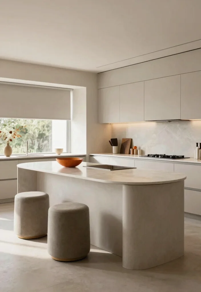 14 Kitchen Island Ideas for Cooking and Gathering 11. Curved Kitchen Islands 0