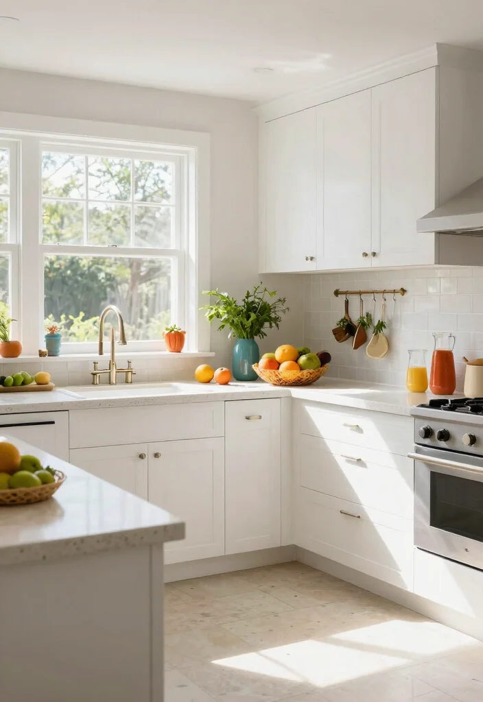 14 L Shape Kitchen Ideas for Efficient Everyday Layouts 7. Natural Light Bright Colors 0