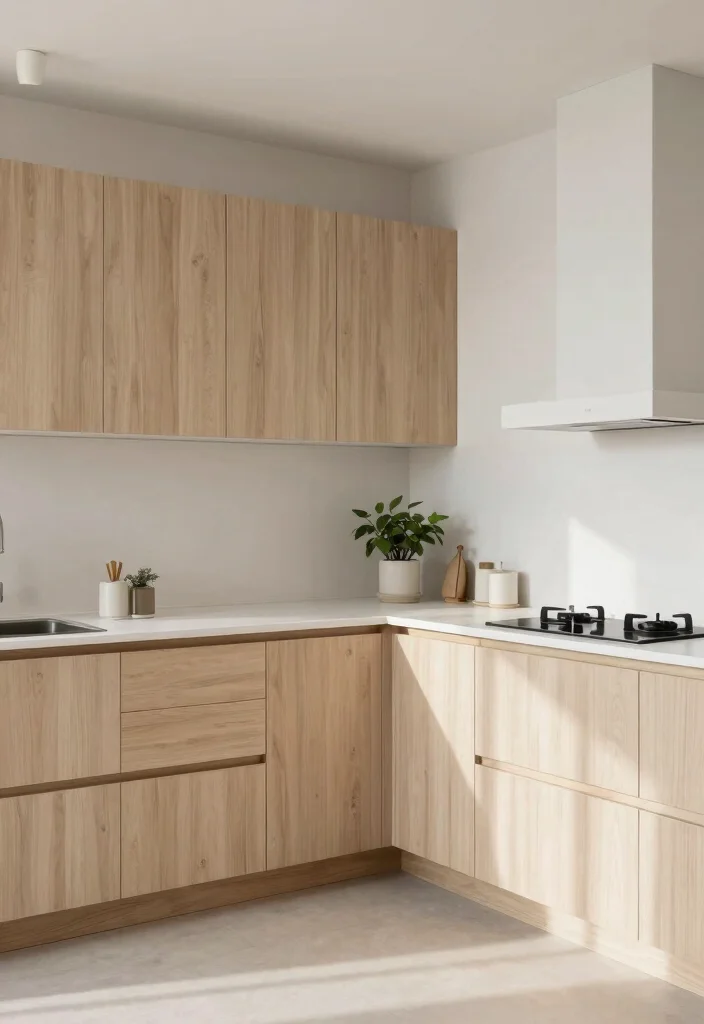 14 L Shape Kitchen Ideas for Efficient Everyday Layouts 9. Scandinavian Simplicity 0