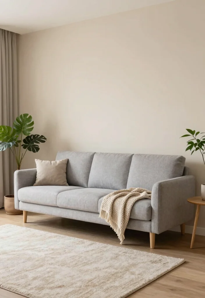 14 Modern Rustic Living Room Ideas with Natural Texture 3. Neutral Color Palette 0