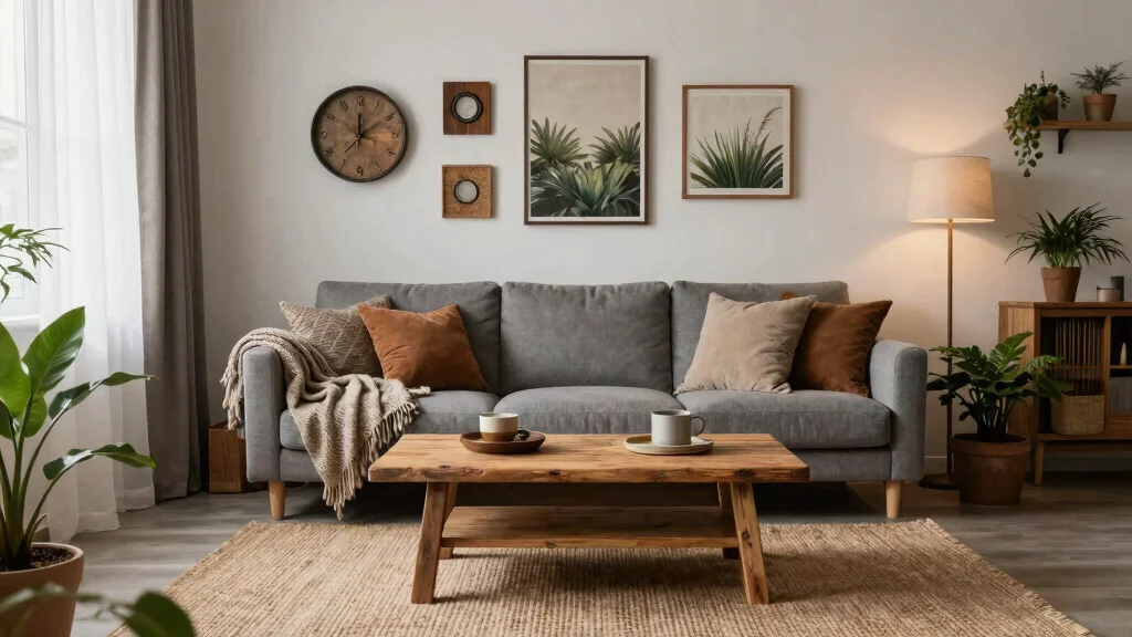 14 Modern Rustic Living Room Ideas with Natural Texture