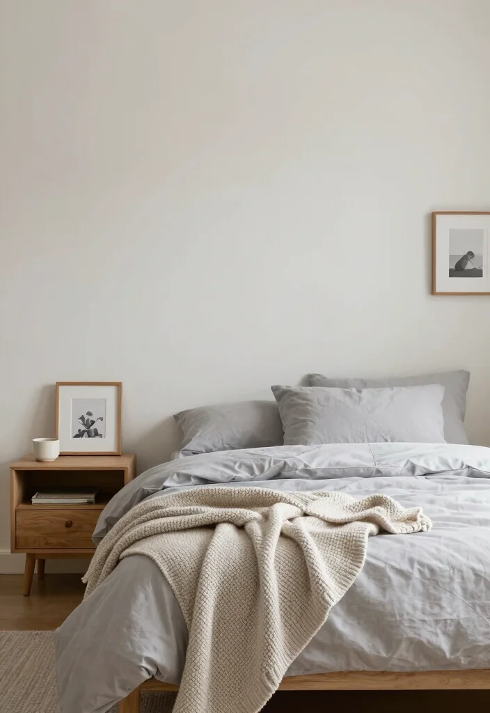 14 Rustic Farmhouse Bedroom Ideas with Cozy Charm 6. Neutral Color Palettes 0