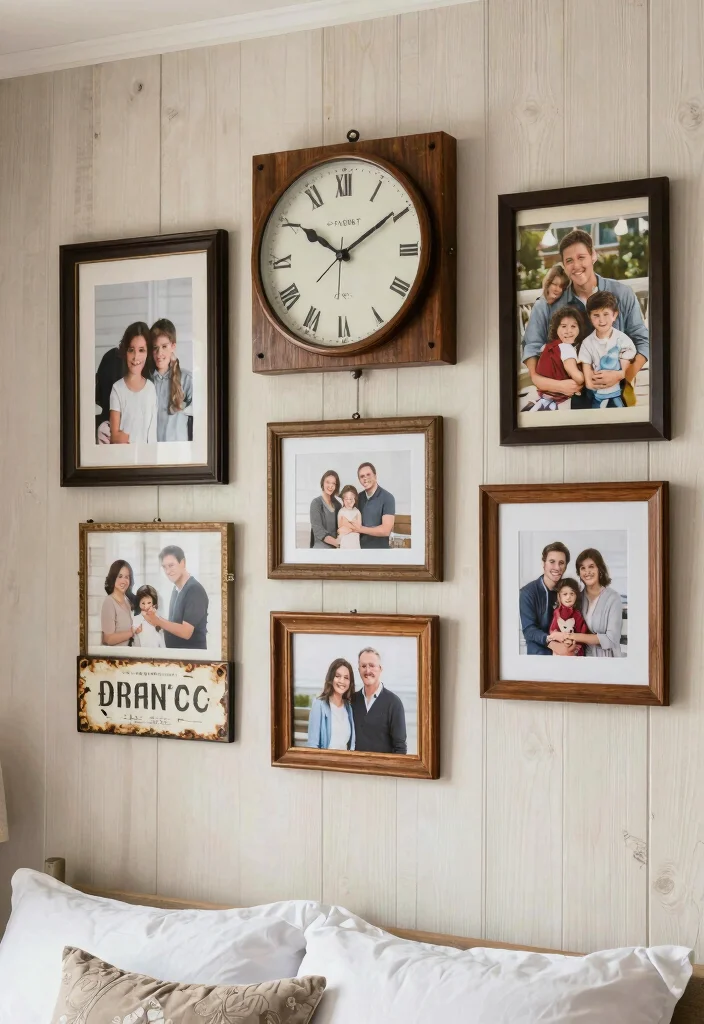 14 Rustic Farmhouse Bedroom Ideas with Cozy Charm 8. Farmhouse Wall Decor 0