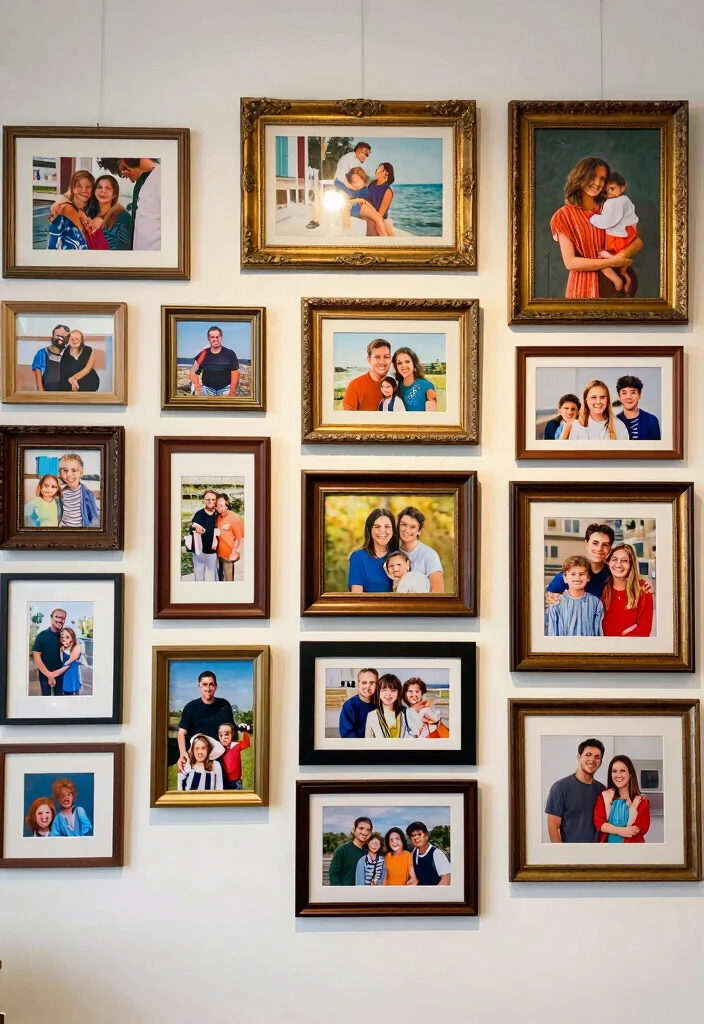 14 Vintage Bedroom Decor Ideas with Timeless Character 9. Eclectic Gallery Walls 0