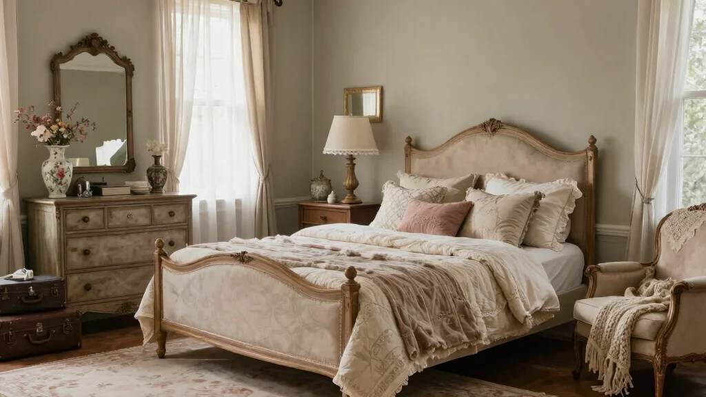 14 Vintage Bedroom Decor Ideas with Timeless Character