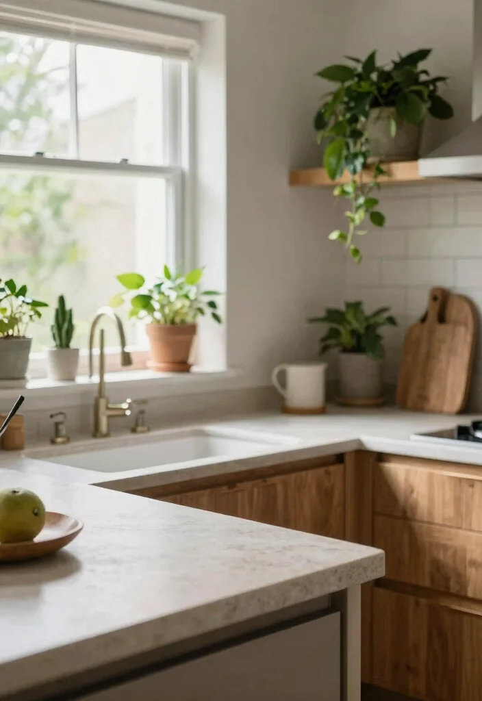 15 Small Kitchen Renovation Ideas Worth the Update 10. Incorporate Natural Elements 0