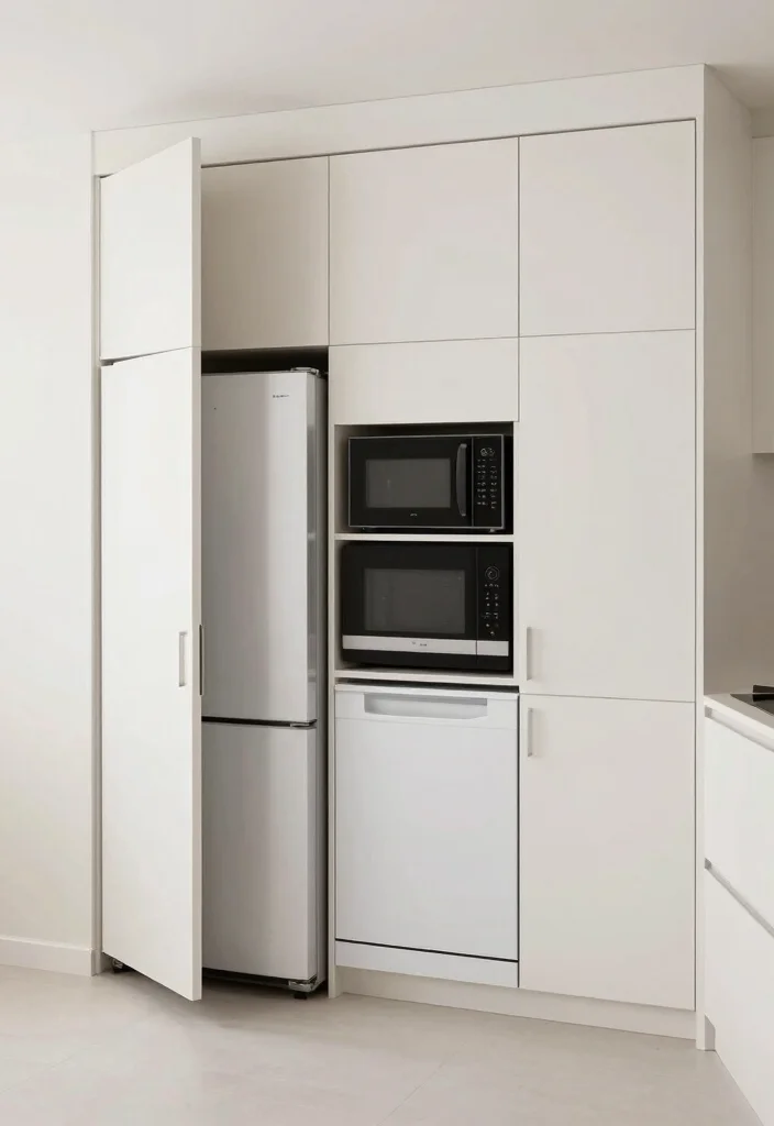 15 Small Kitchen Renovation Ideas Worth the Update 8. Implement Hidden Appliances 0