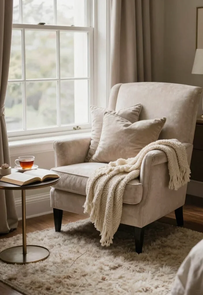 18 Luxury Elegant Bedroom Ideas with Refined Comfort 10. Cozy Nooks 0