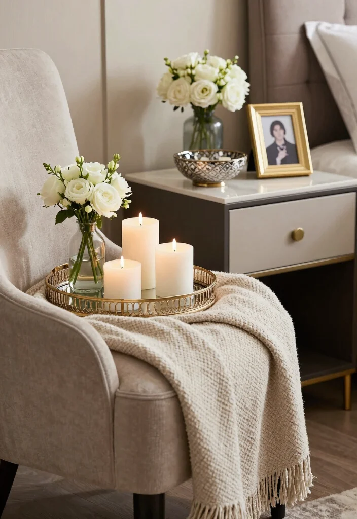 18 Luxury Elegant Bedroom Ideas with Refined Comfort 11. Stylish Accessories 0