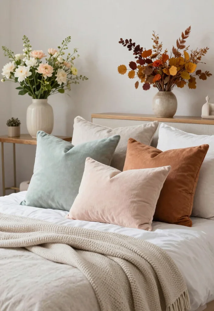 18 Luxury Elegant Bedroom Ideas with Refined Comfort 15. Seasonal Decor 0