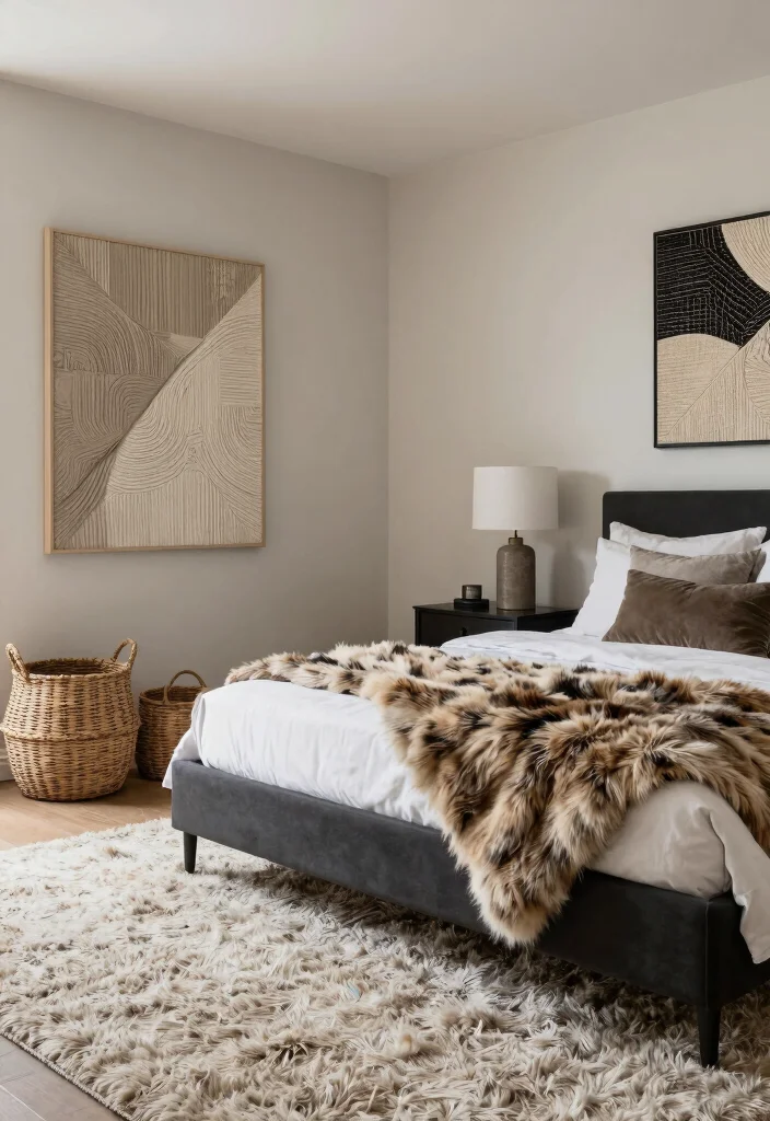 18 Luxury Elegant Bedroom Ideas with Refined Comfort 6. Textured Accents 0