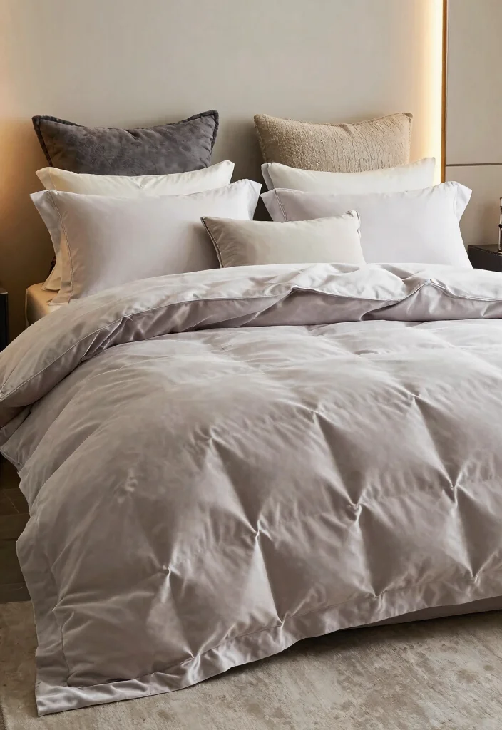 18 Luxury Elegant Bedroom Ideas with Refined Comfort 7. Opulent Bedding 0