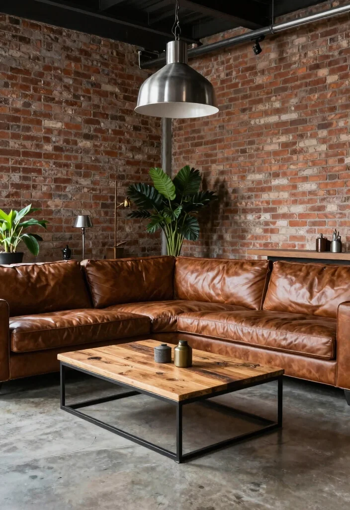 9 Bloxburg Living Room Ideas for Modern Builds 6. Industrial Loft Vibes 0