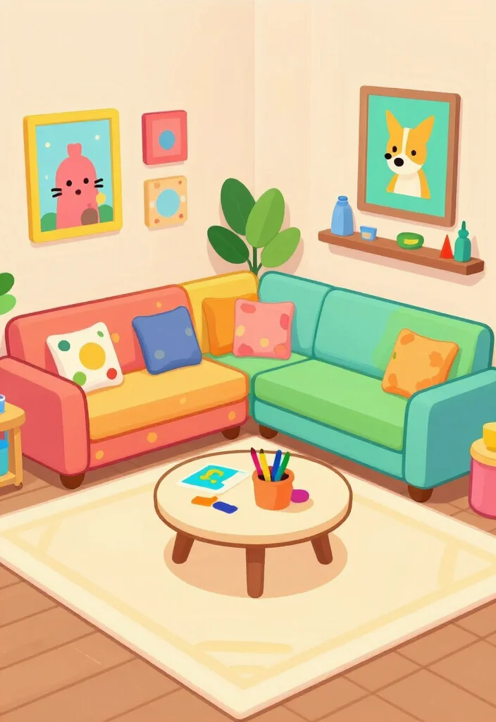 9 Bloxburg Living Room Ideas for Modern Builds 9. Family Friendly Fun 0