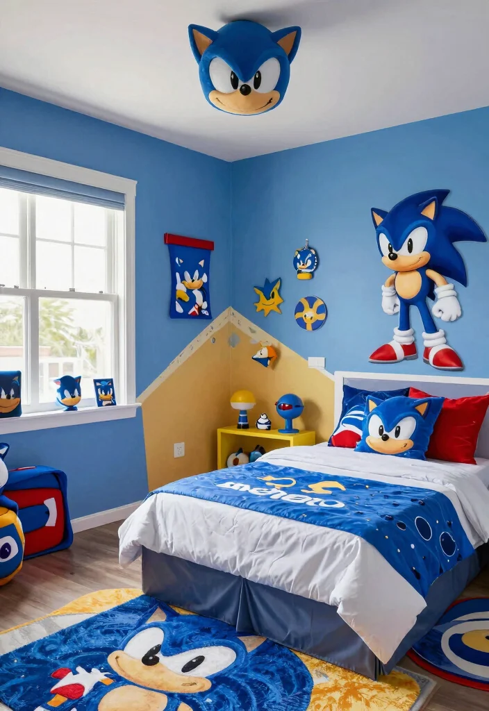 9 Sonic Bedroom Ideas for Fans and Creative Themes Conclusion 0